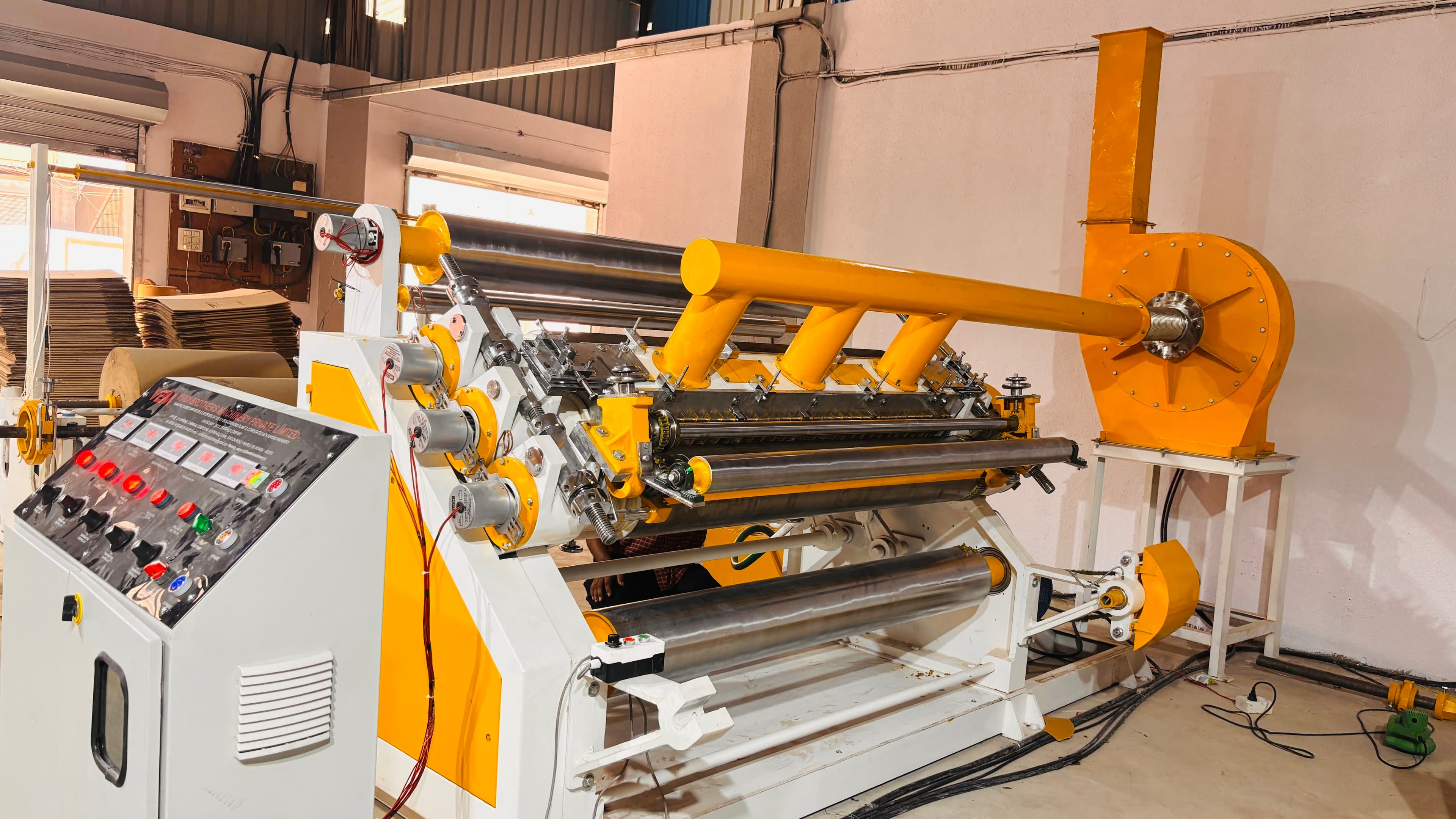 High-Speed Fingerless Corrugation Machine