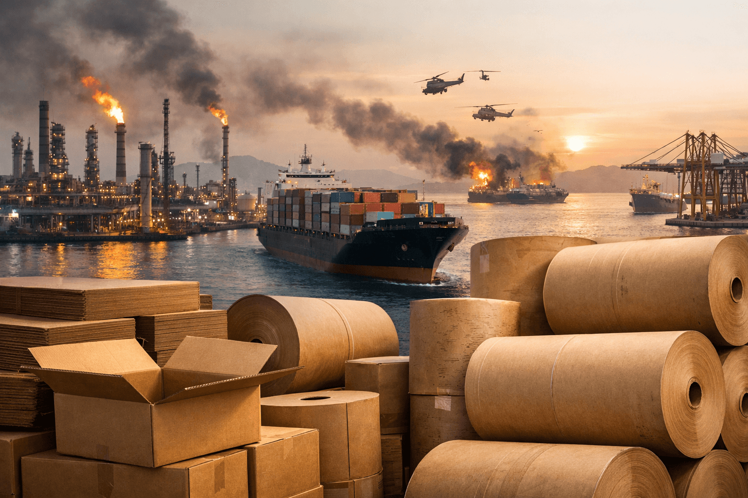 How Conflict in the Middle East Affects Kraft Paper Prices